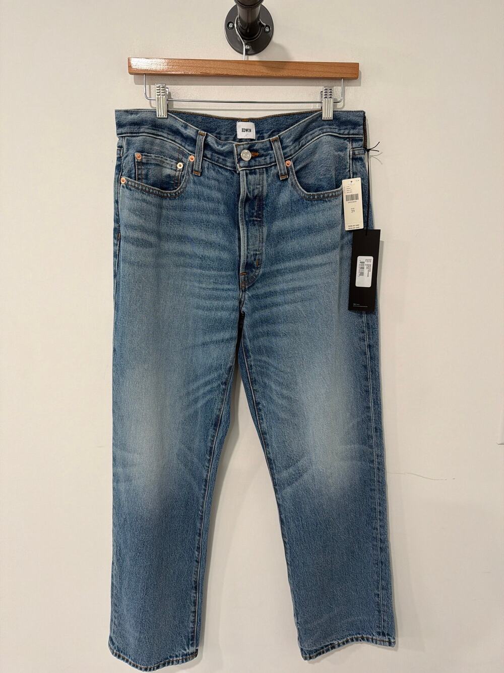 NWT Edwin Sawyer Boyfriend Jeans Solano Blue Size 29